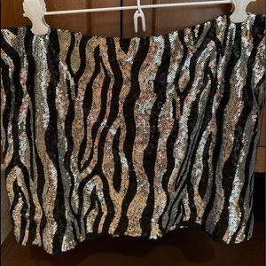 Buffalo David Bitton sequin mini skirt